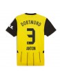 Borussia Dortmund Waldemar Anton #3 Domácí Dres 2024-25 Krátký Rukáv